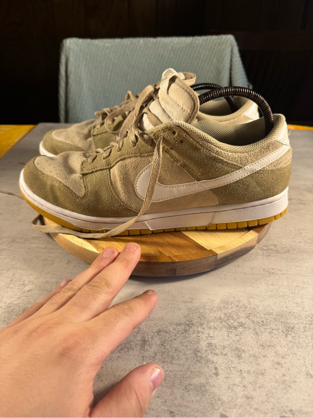 Nike Dunk Low Retro SE 'Light Orewood Brown Gum' HQ1931-100 Men's Size 11.5
